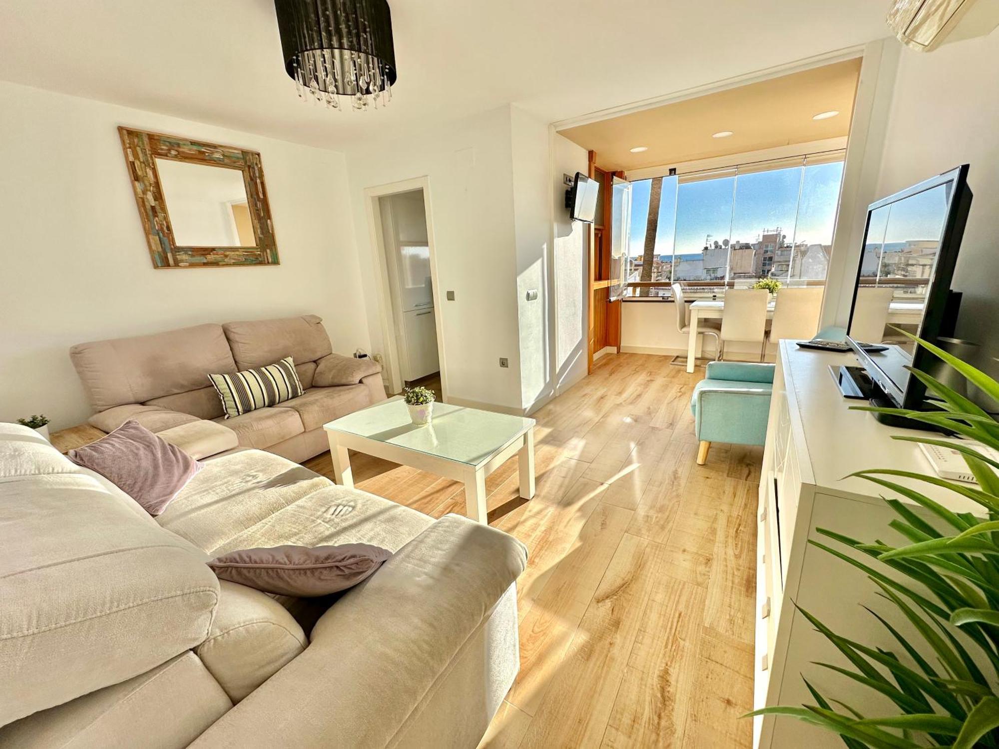 Gorgeous Apartment At The Sea In La Carihuela! Torremolinos Exteriér fotografie
